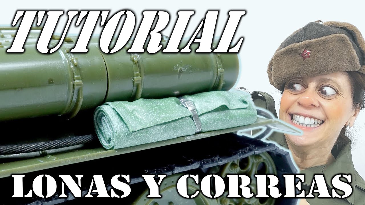 Tutorial para hacer lonas con Masilla VERDE y sus correas
