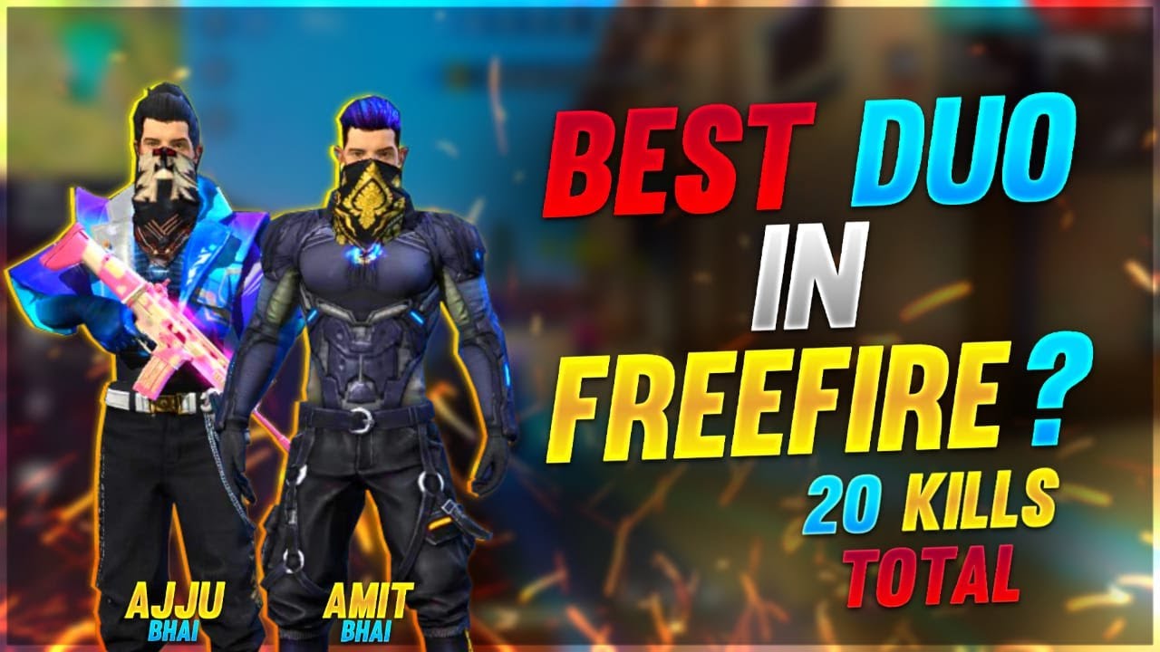 Best Duo in FreeFire ? Amitbhai & Ajjubhai || Desi Gamers