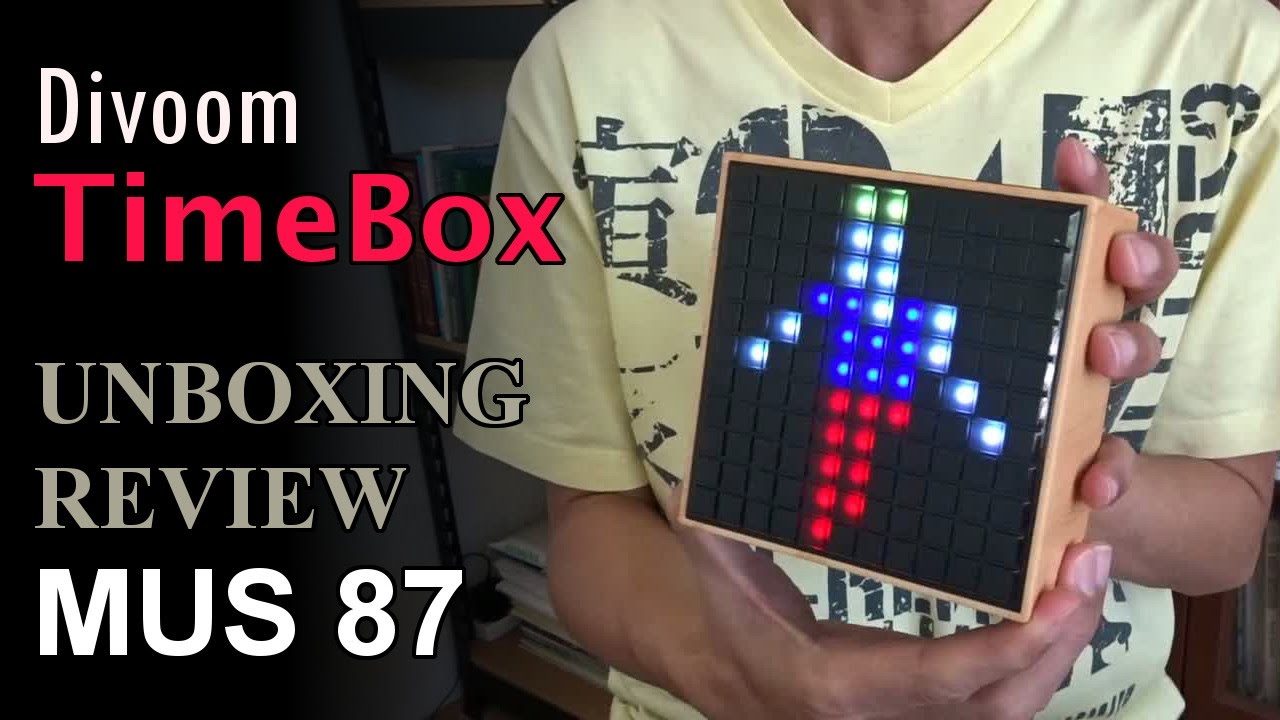 Divoom Timebox Review - (MUS 87)