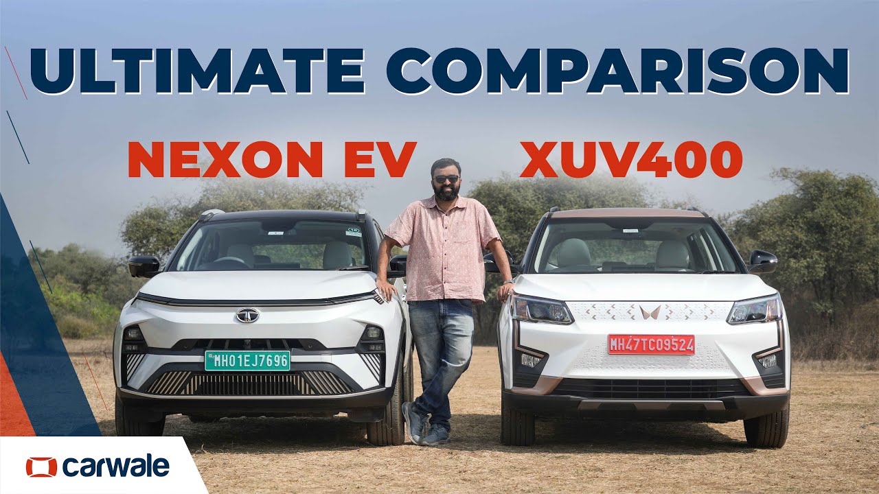 Tata Nexon EV vs Mahindra XUV400 Detailed Comparison | There is a Winner!