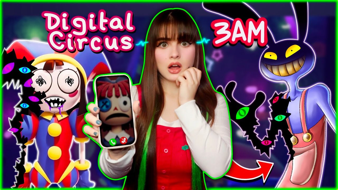 🤡 NUNCA JUEGUES DIGITAL CIRCUS a las 3:00 A.M!! 😱😈 *NO HAY SALIDA*