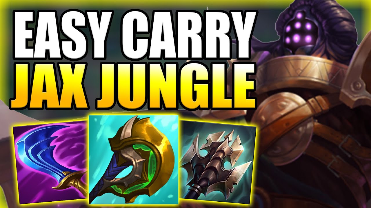 THIS IS HOW JAX JUNGLE CAN EASILY CARRY HIGH DIAMOND GAMES! - Best Build/Runes - League of Legends