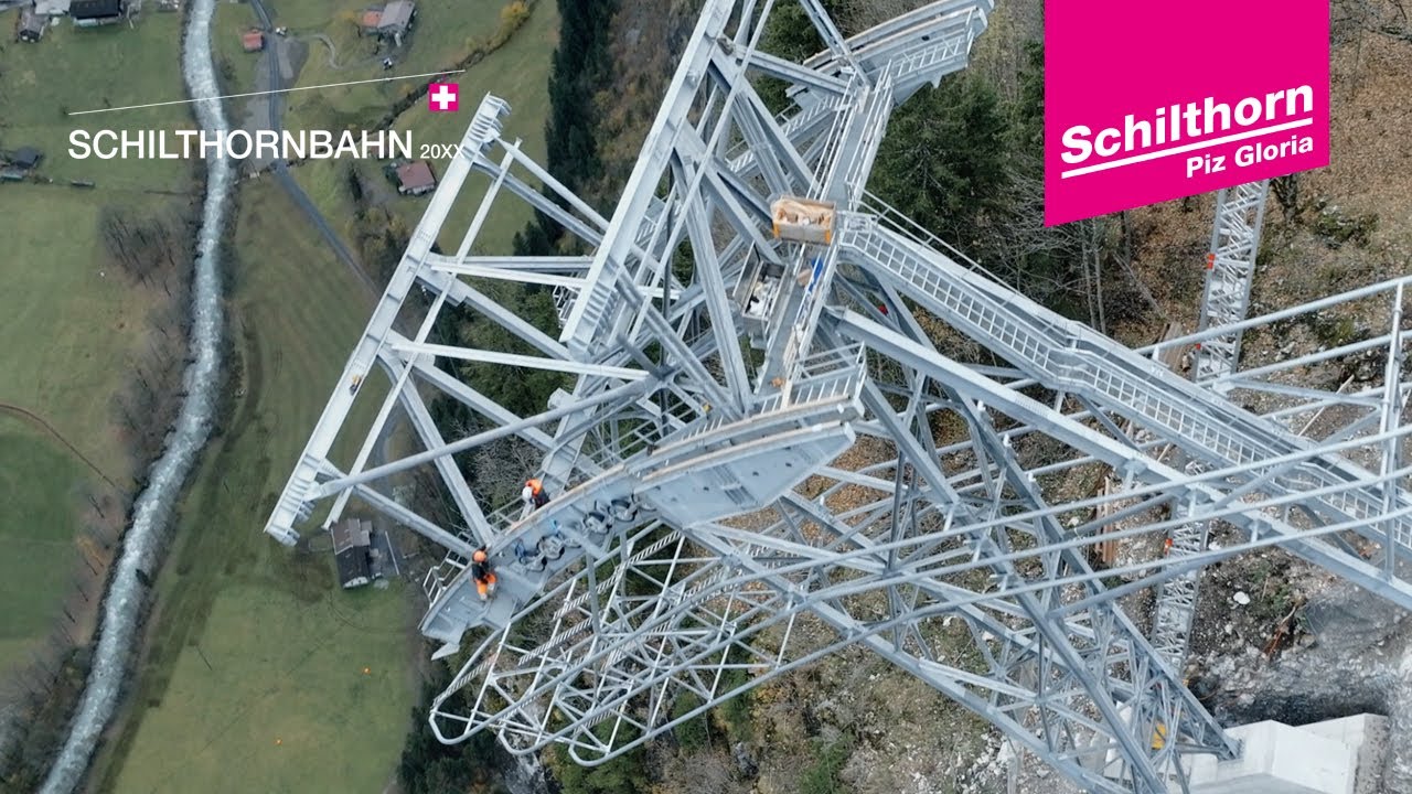 SCHILTHORNBAHN 20XX - Montage Stütze 1