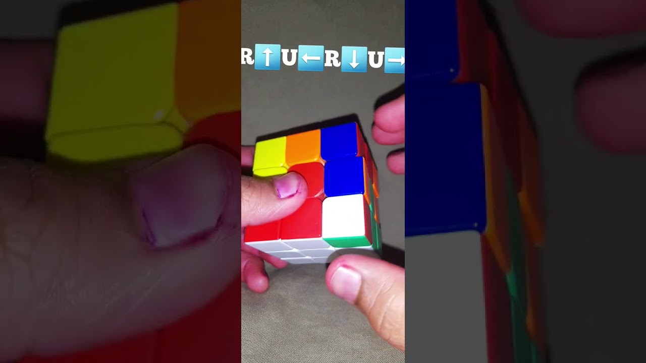 How to solve cube in 1 min as a beginner @cubing.
