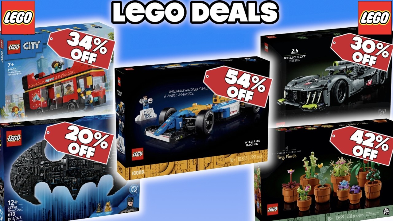 БЕЗУМНЫЕ ЦЕНЫ НА LEGO - СКИДКИ ДО 54% - ДЕЙСТВУЙТЕ БЫСТРО!
