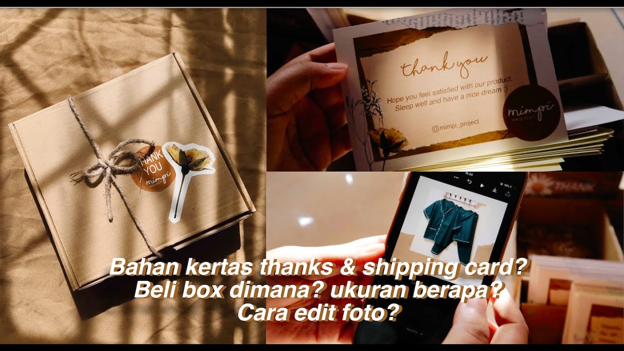 Pack orders with me | Menjawab pertanyaan kalian tentang material bahan packaging mimpi project 📦