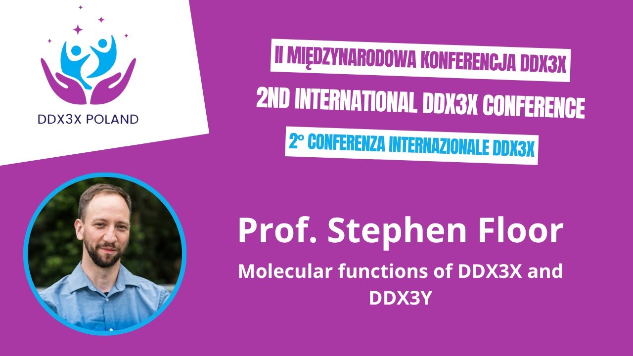 Prof. Stephen Floor - Molecular functions of DDX3X and DDX3Y