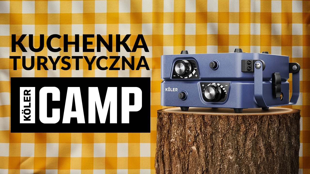 Gotuj gdziekolwiek chcesz! Poznaj kuchenkę turystyczną Koler Camp! Czy warto? #kuchenka #grill