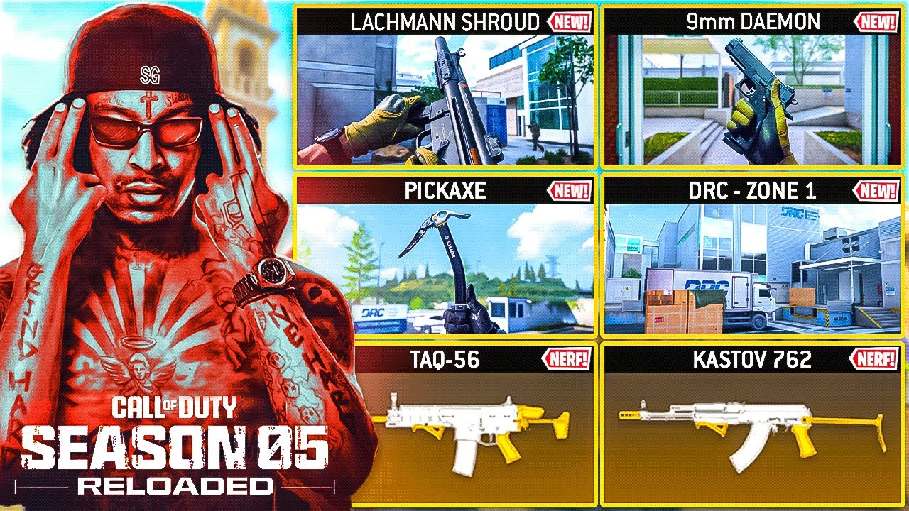 NEW MW2 Season 5 Reloaded 1.24 Update Patch Notes! (DLC Guns, Map + Weapon Balance) Modern Warfare 2
