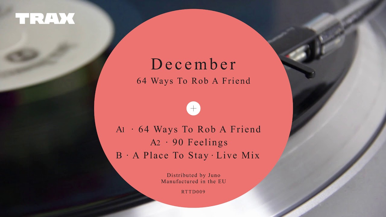 Premiere : December - A Place To Stay (Live mix) [Return To Disorder]