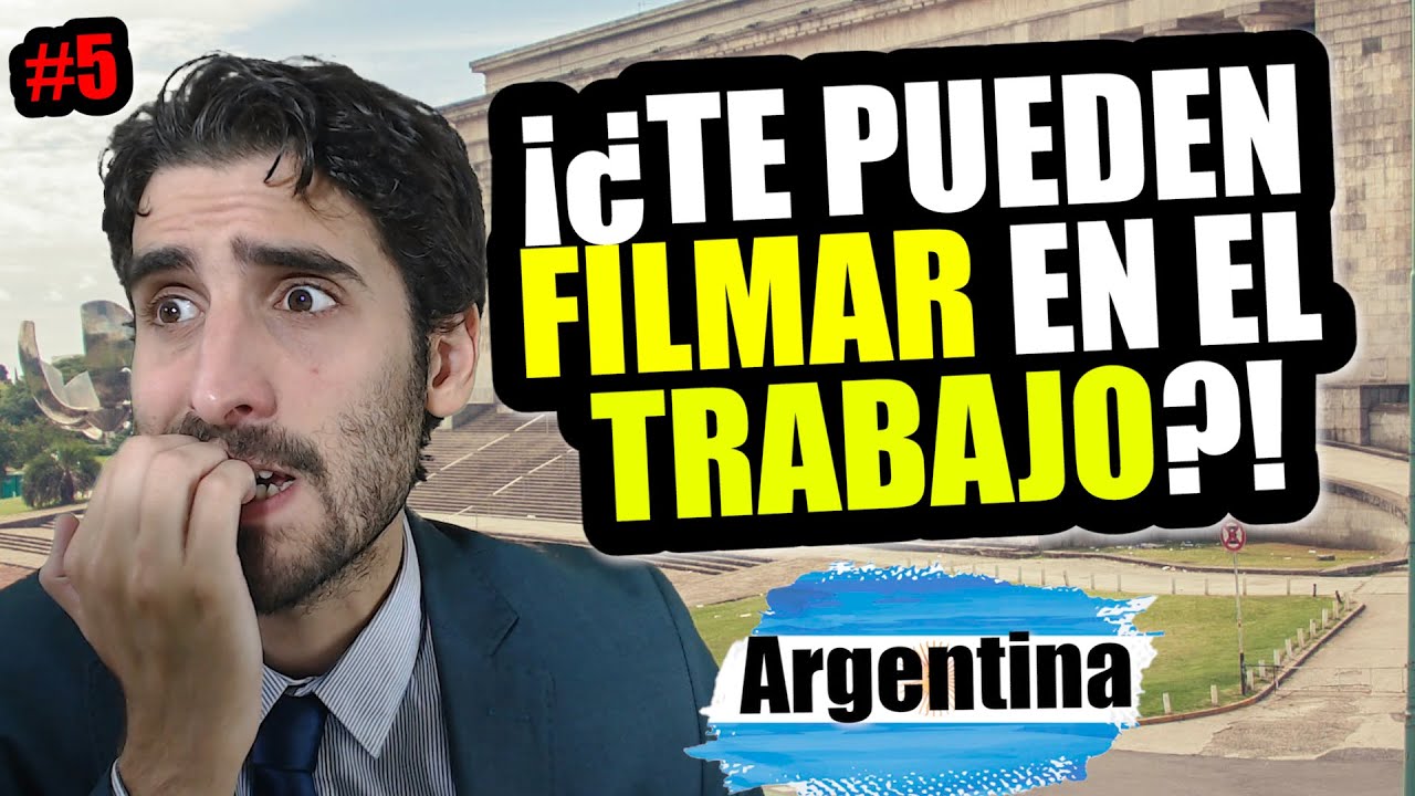 ⚖️¿Te pueden filmar en el trabajo? Art 14 BIS Constitución Nacional Argentina #5
