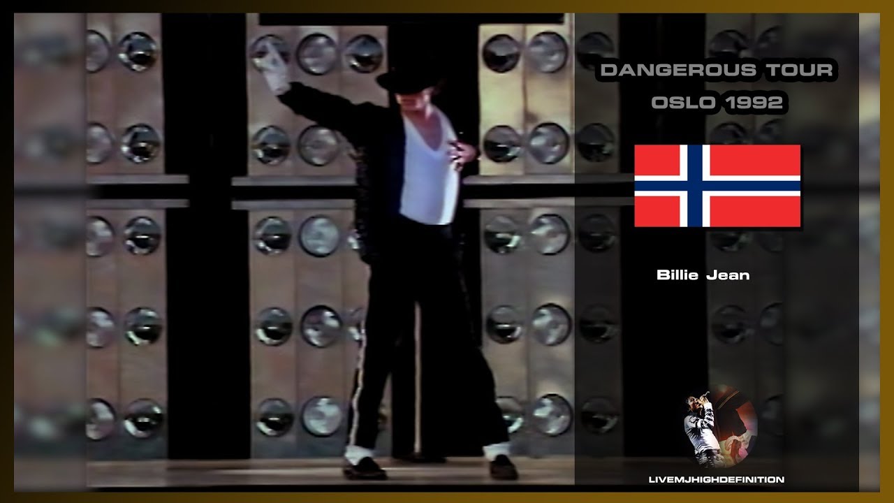 Michael Jackson - Billie Jean - Live Oslo 1992 - HD