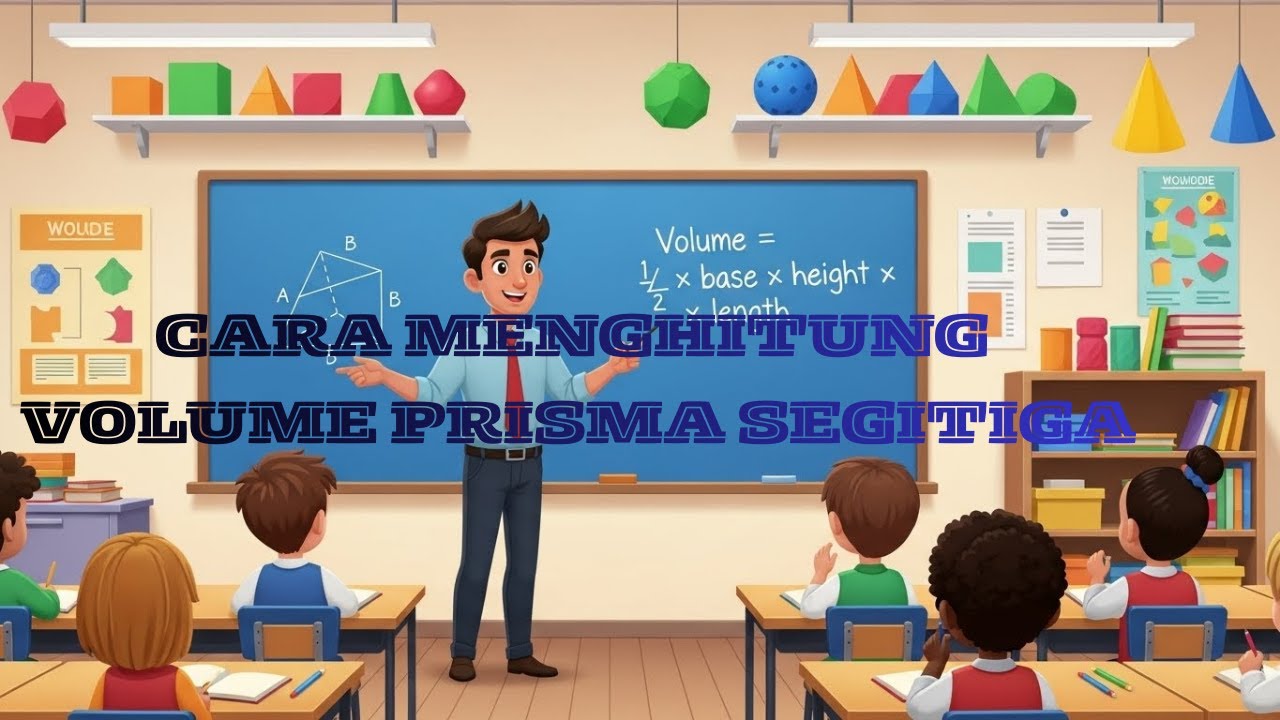 Cara Menghitung Volume Prisma Segitiga