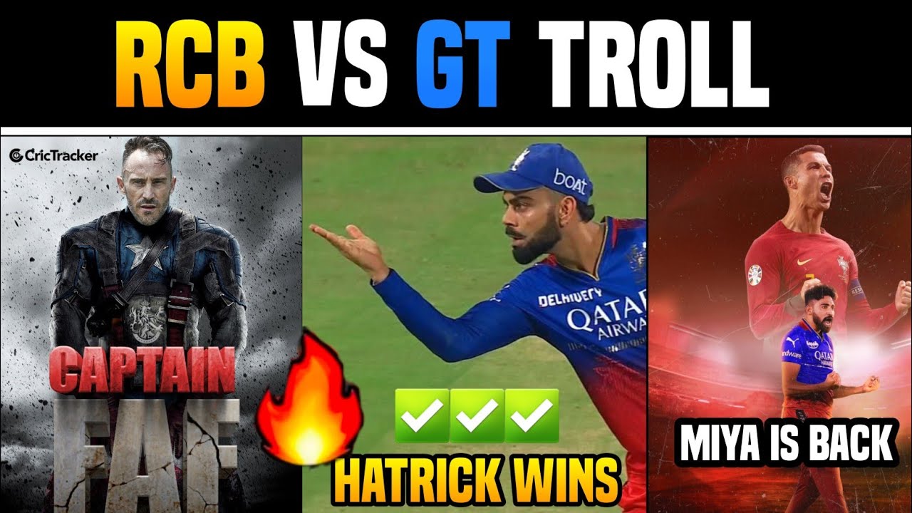 RCB VS GT IPL 2024 TROLL | TELUGU TROLLS | KOHLI | GILL | FAF | RASHID