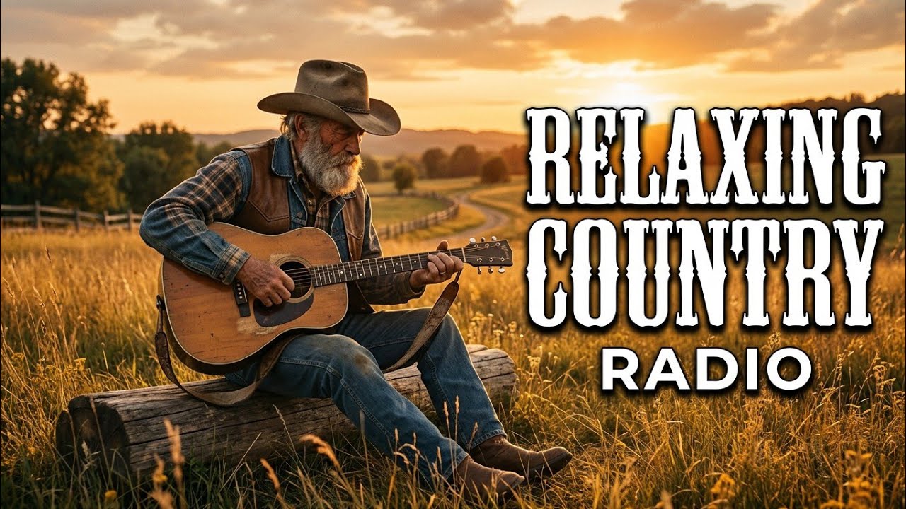 Cowboy Sunset Drive – Rusty Pickup Country Ballads | Highway Country Mix.