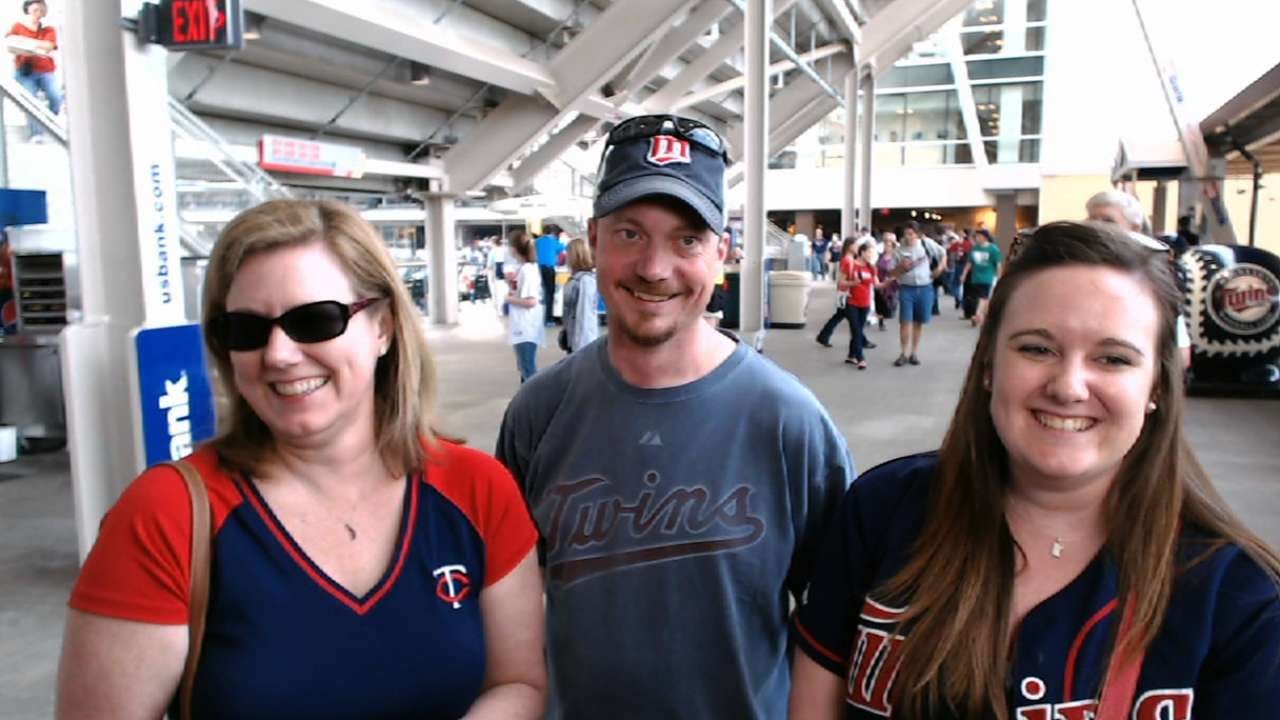 Bucks heads back to Target Field