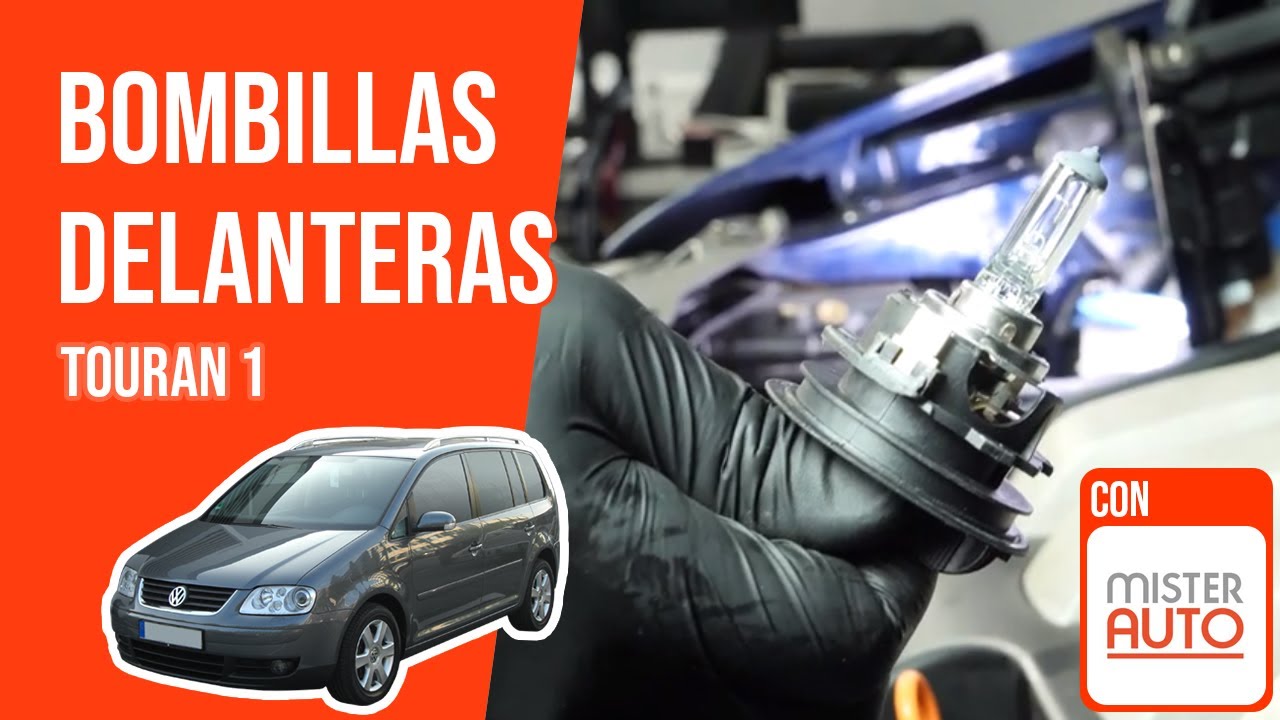 Cómo cambiar las bombillas delanteras Touran 1 💡