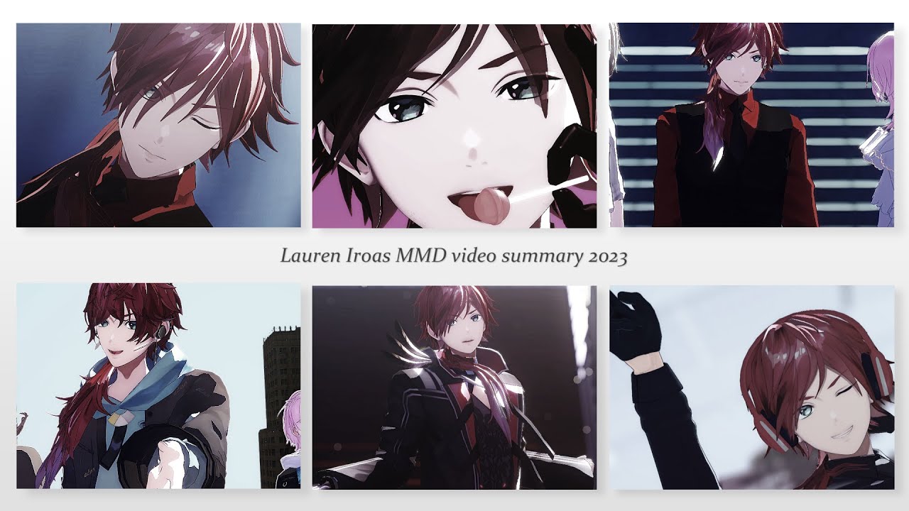 【にじさんじMMD】Xまとめ2023【ローレン・イロアス】#にじさんじmmd