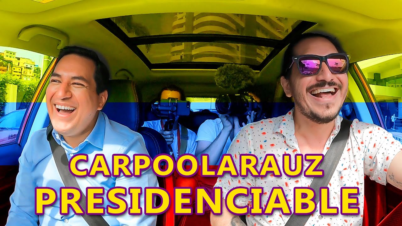 Andrés Arauz en El Carpool de Logan | Logan y Logan