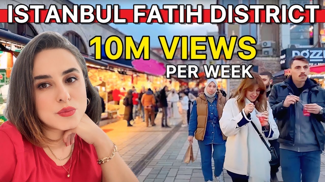 Turkiye🇹🇷Istanbul 2025,Fatih district ,10M Views Per Week,Sultanahmet,Sirkeci,Eminonu,SpiceBazaar