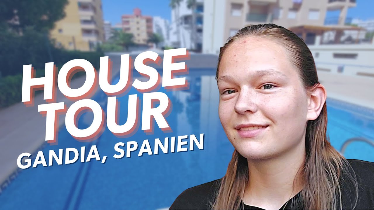 HOUSE TOUR mit Swimming Pool | Auslandsjahr Spanien