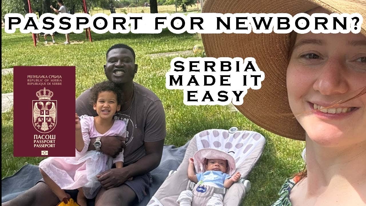 How To Get A Passport for Newborn Baby in Serbia 🇷🇸 | Application Step-by-Step (Black And Ginger)