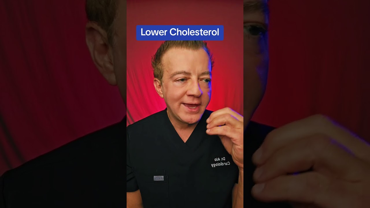 How can you lower your cholesterol naturally? Without medicine?