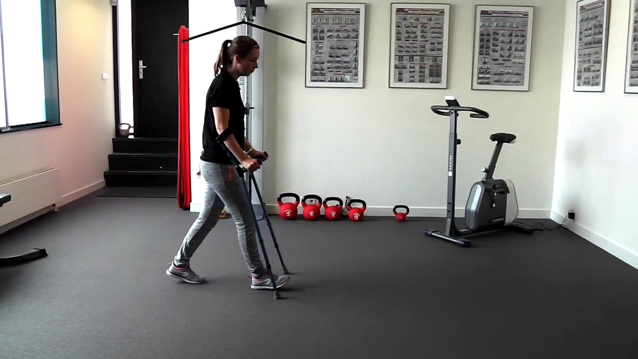 Krukken lopen