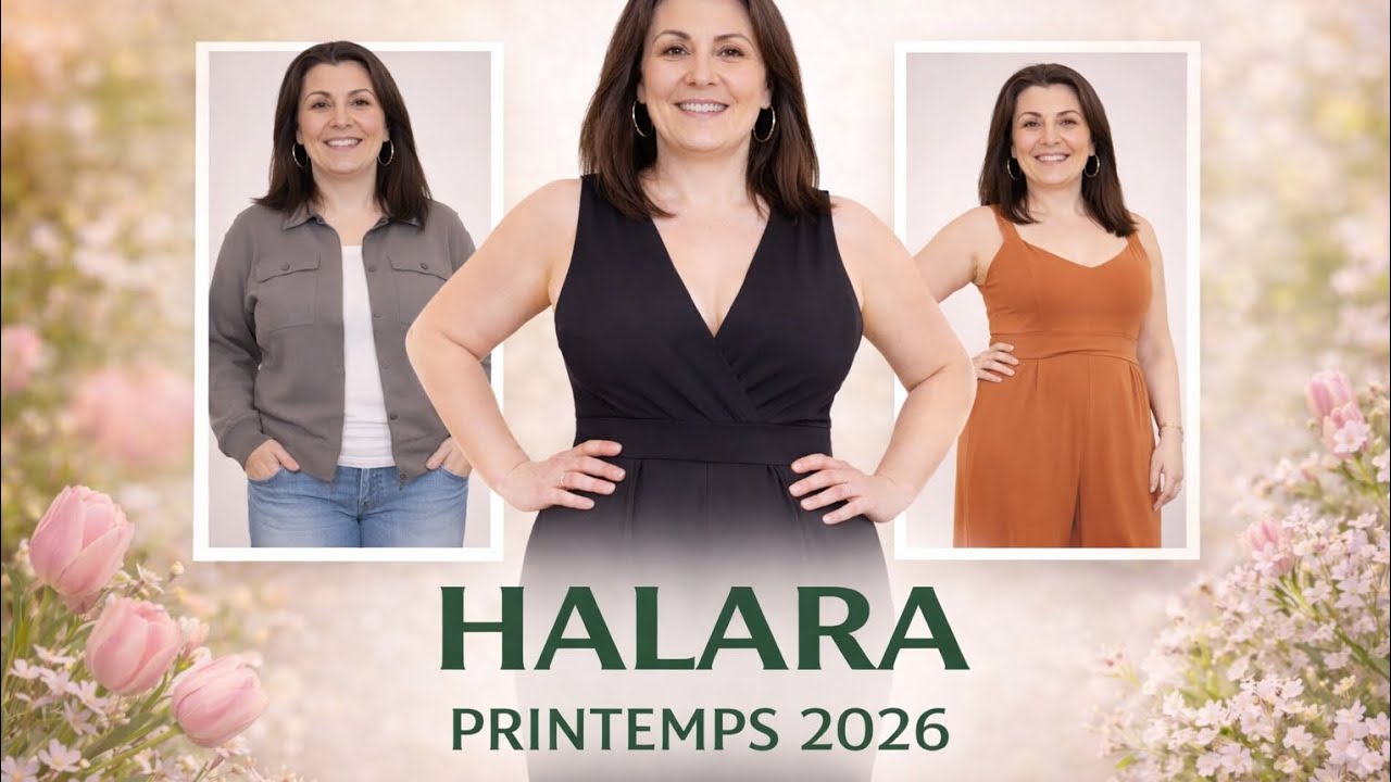 Look Printanier HALARA 🌸 Jean asymétrique, blazer & combi chic