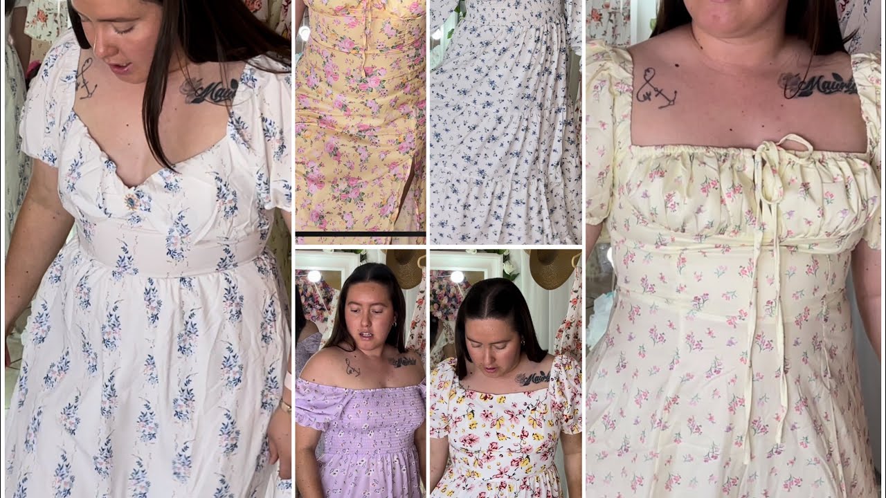 Princess core? Cottage core? | Shein Haul | 14 Dresses