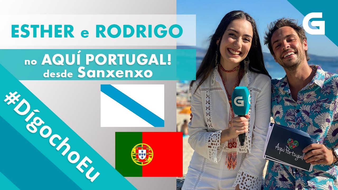 Esther e Rodrigo no 'Aquí Portugal' desde Sanxenxo