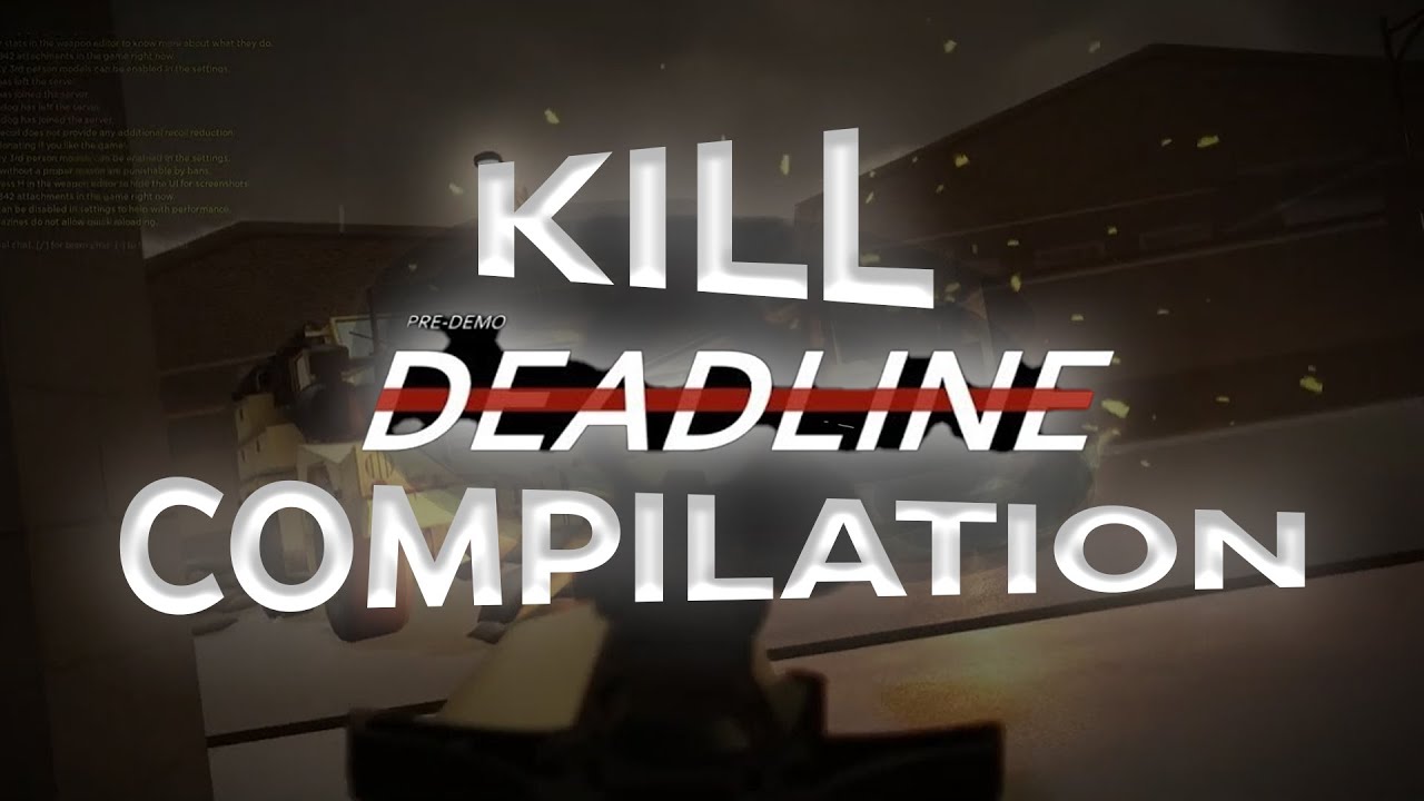 BATTLE OF MOSCOW | DEADLINE ROBLOX | KILL COMPILATION