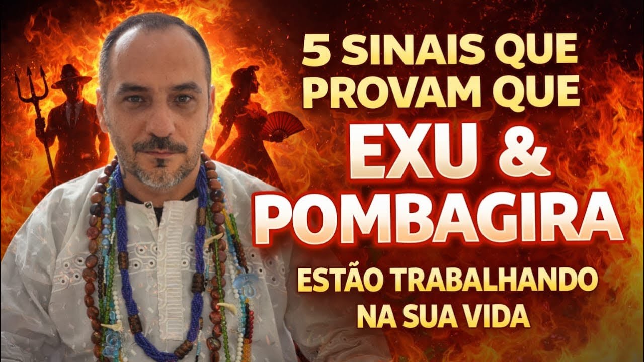 5 SINAIS que EXU está com você #exu #pombogira ⚔️🛡️☠️☠️☠️🔱#babalorixá 