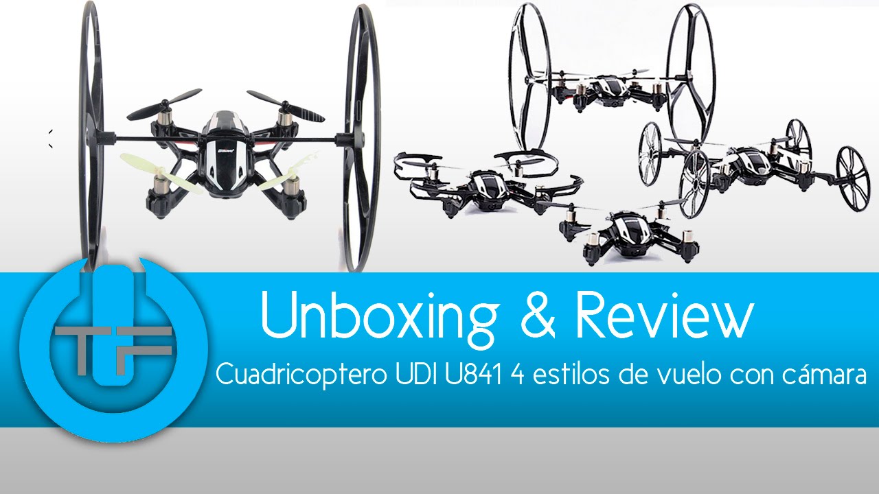 Cuadricoptero UDI U841   4 en 1 con c&aacute;mara HD