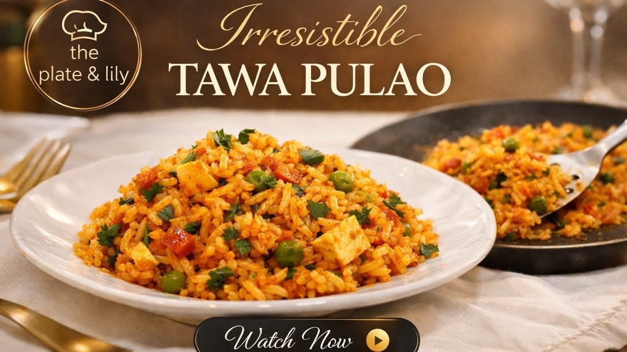 Street style Paneer Tawa Pulao | by The Plate & Lily