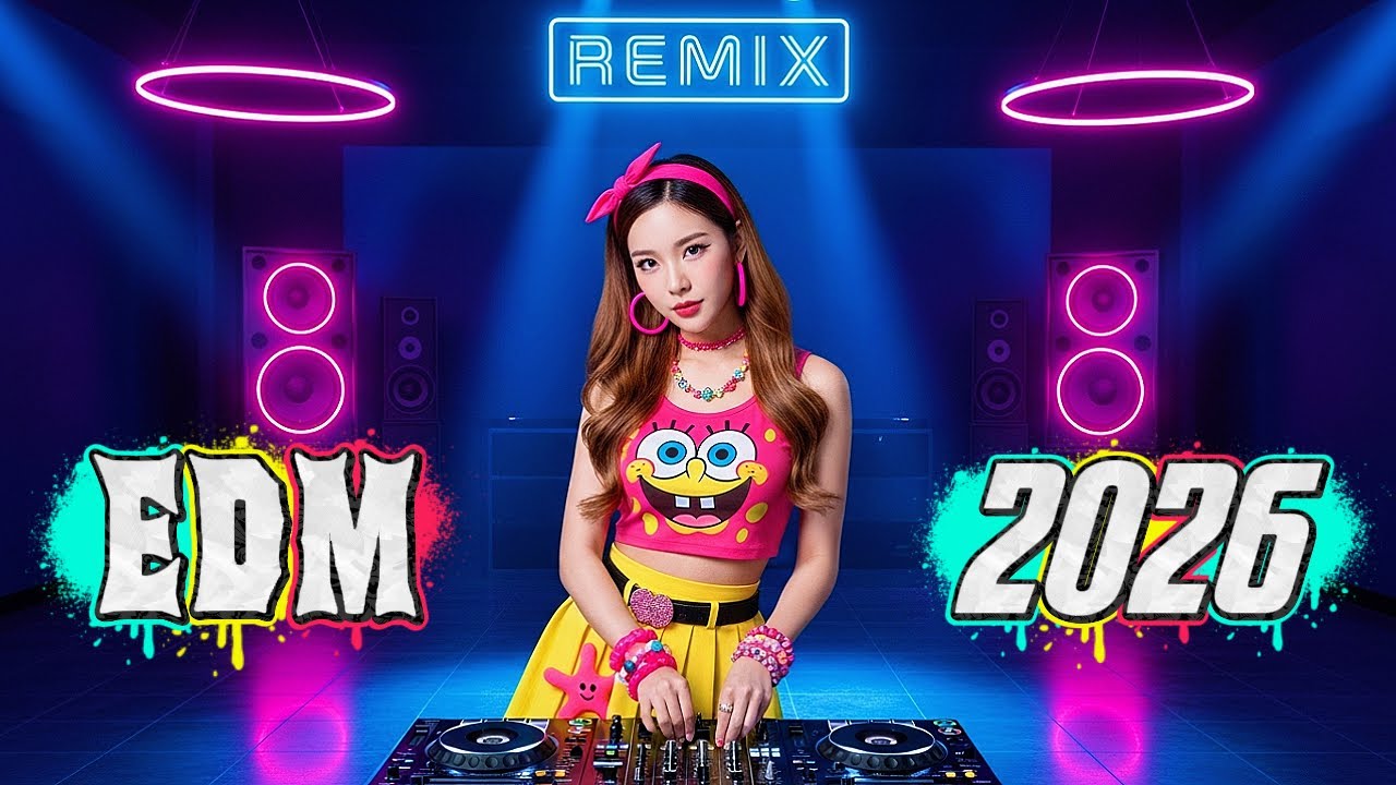 🔥 NEW Club Banger MIX 2025, Top 12 Songs Remix by Korean DJ Beautiful Girl in Party Dance 🔥 #remix