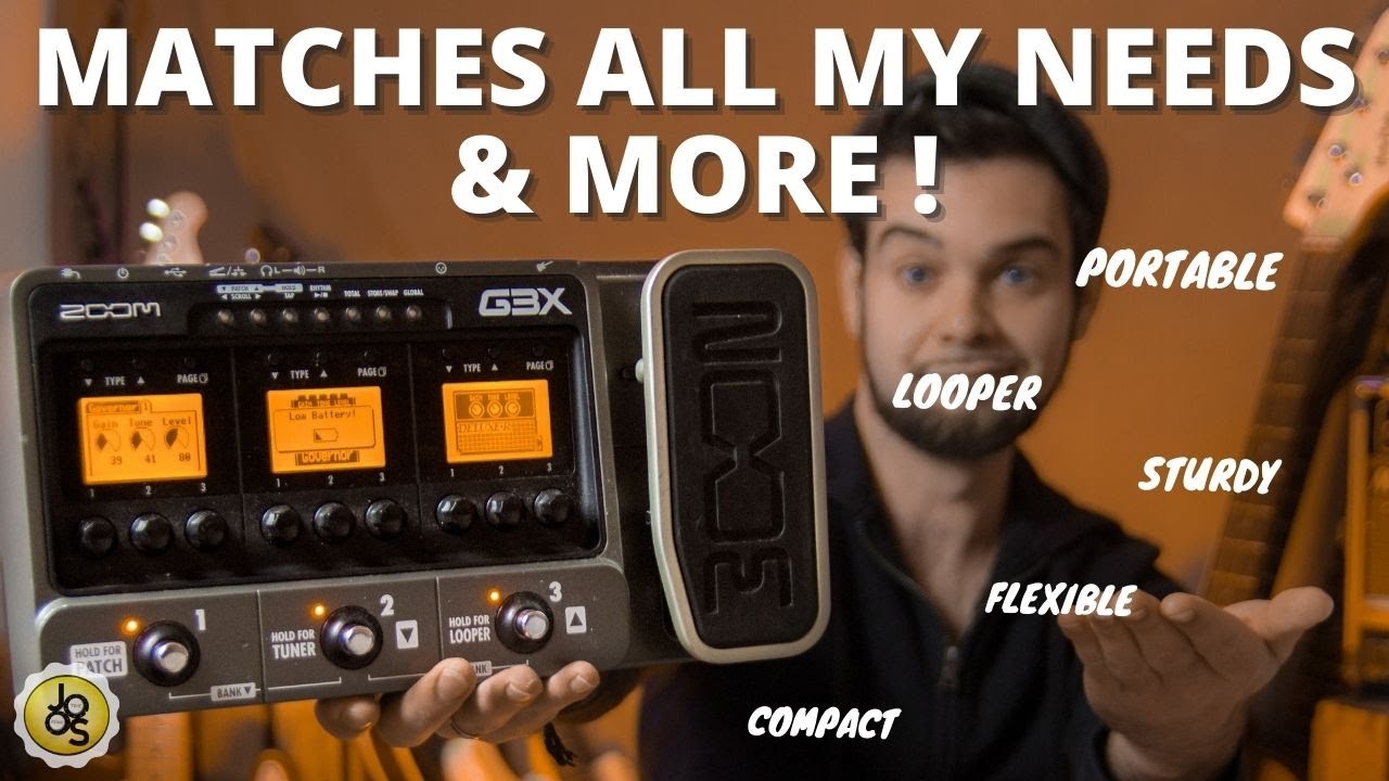 The Zoom G3X is an AWESOME compact unit ! | BEST sub 100$ multi-effects guitar pedal ?