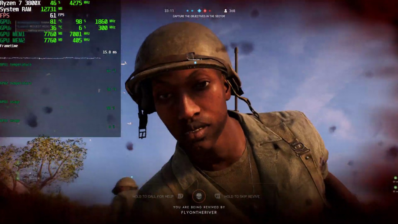 Battlefield V Max Settings, DXR Ray Tracing, DLSS Update 4K | Titan RTX | 3800X | Wake Island