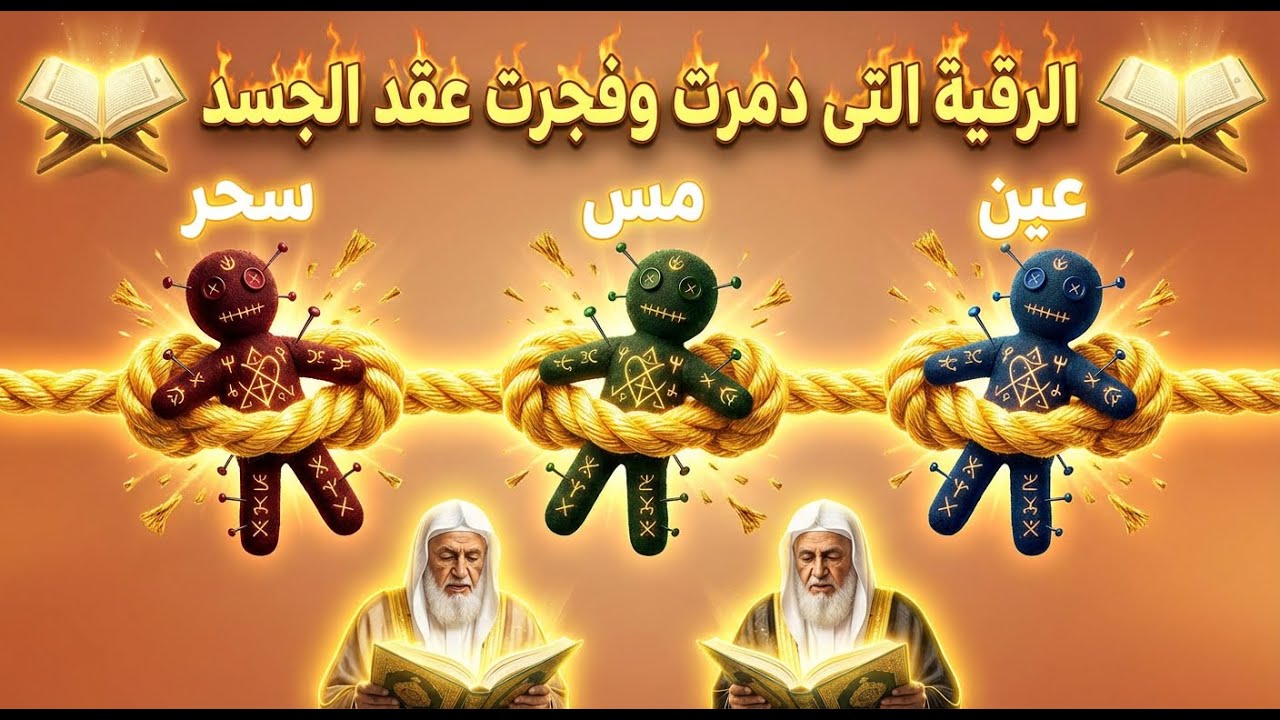 أقوى رقية شرعية شاملة لإبطال السحر بجميع أنواعه وعلاج العين والحسد وخروج الجن والمس وتفجير عقد الجسد