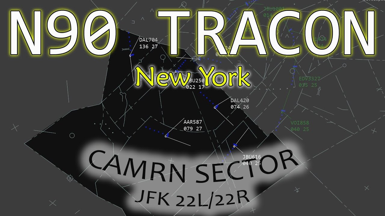 ATC RADAR | [ N90 ] | New York Tracon (CAMRN SECTOR) | Avianca Emergency