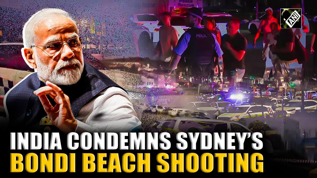 Sydney Bondi Beach Shooting:PM Modi, EAM Jaishankar strongly condemn terror attack at Hanukkah event