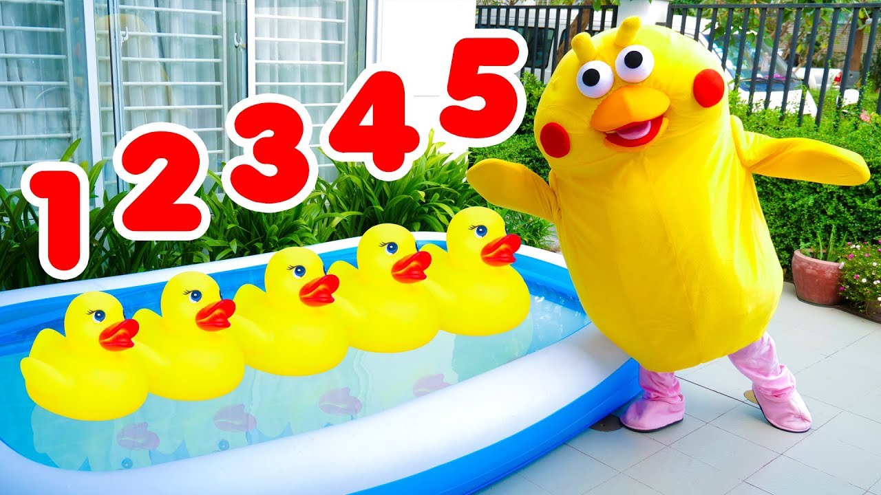Five Little Ducks Nursery Rhyme Song for Kids