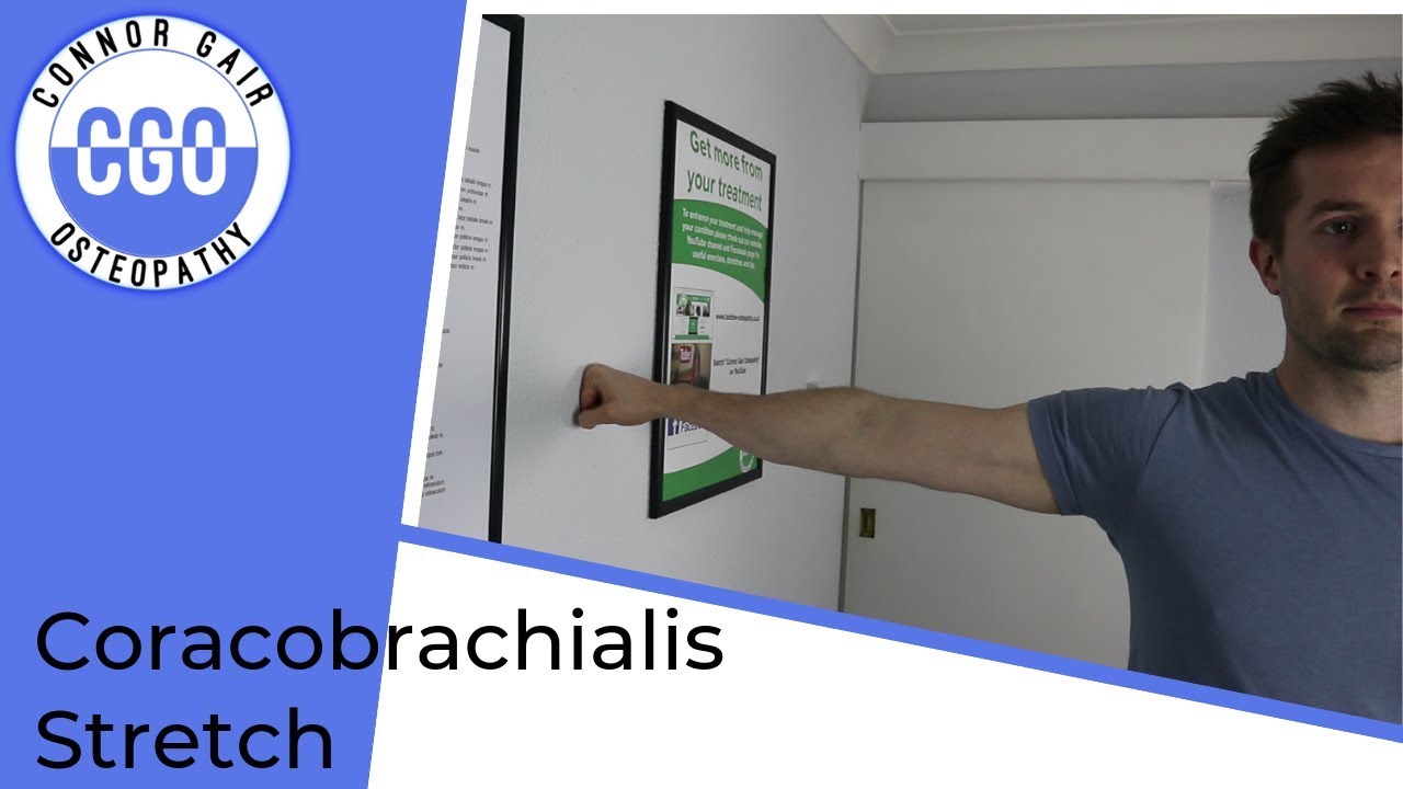 Coracobrachialis stretch
