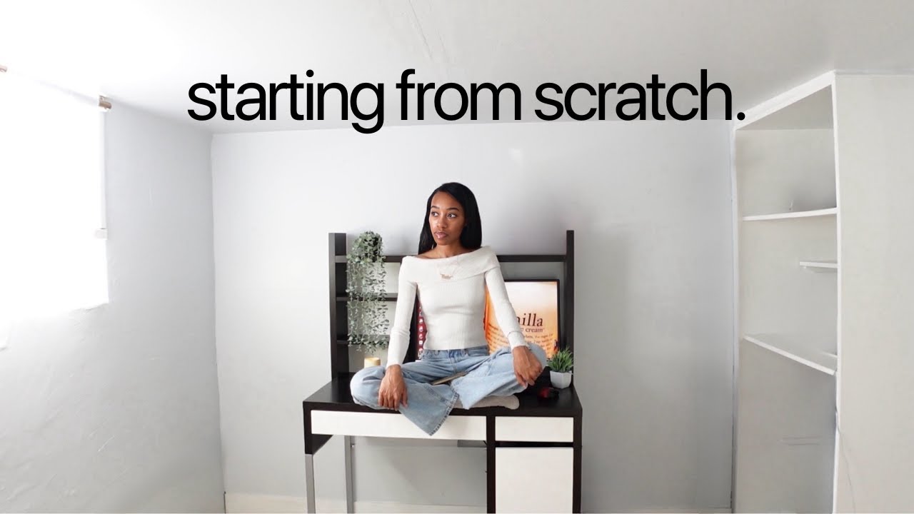 pov: i’m starting a one-person business from my basement