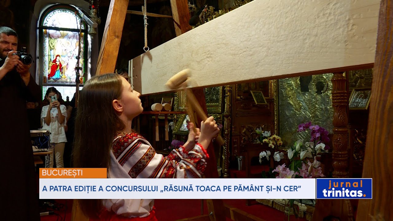 A patra ediție a Concursului „Răsună toaca pe pământ și-n cer”