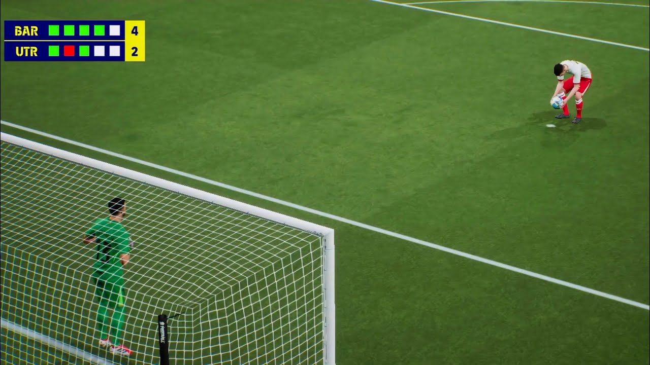 Penalties : Barcelona v Utrecht 