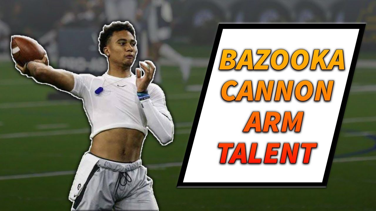 The *GREATEST ARM TALENT* Quarterback I've Ever Seen l Sharpe Sports