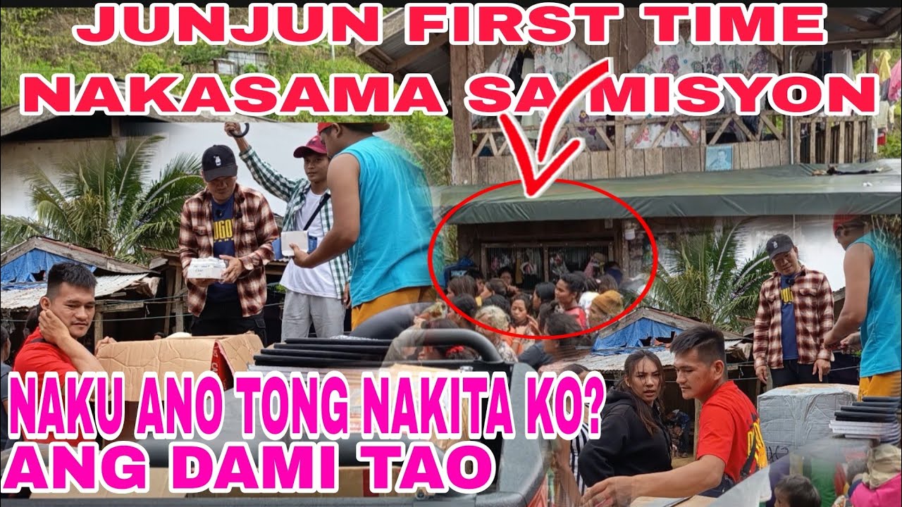 JUNJUN FIRST TIME NAKASAMA SA MISYON #pbteamdavao #pugongbyahero #hilights 