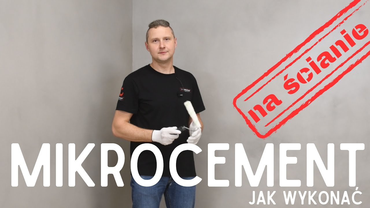 MIKROCEMENT na ścianie | PORADNIK krok po kroku jak wykonać mikrocement na ścianach | MIKROBETON