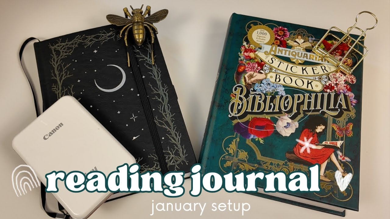 2026 Reading Journal ✨January Setup 📖✨ Includes Book Review, Flip Through ,and Planning! 💕